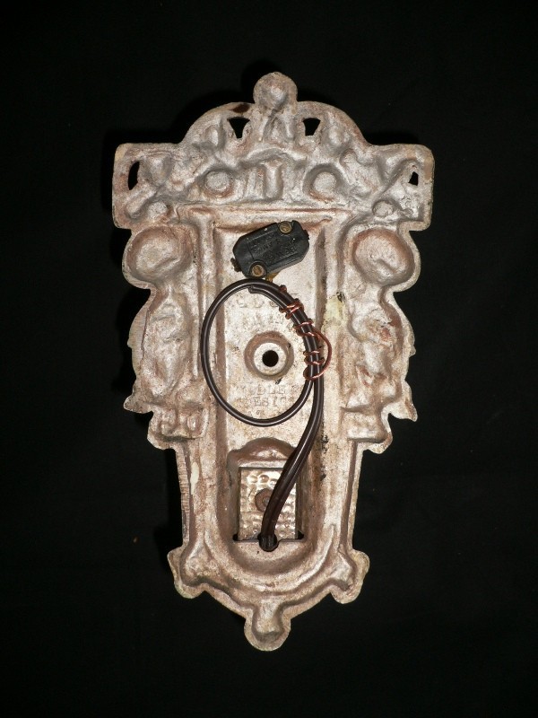 SOLD Gorgeous Pair of Riddle Co. Figural Gothic Revival Antique Sconces, See two matching chandeliers-12984