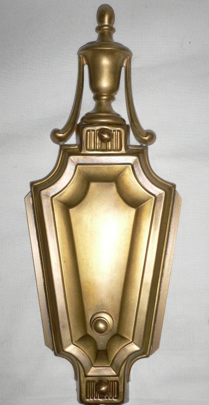 SOLD Six Matching Large Georgian Style Antique Sconces, c. Early 1900’s -- ONE PAIR AVAILABLE-13477