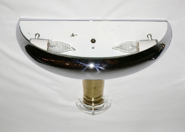 SOLD Radiant Pair of Vintage Mid-Century Modern Pocket Sconces with Lucite Accents 650-13830