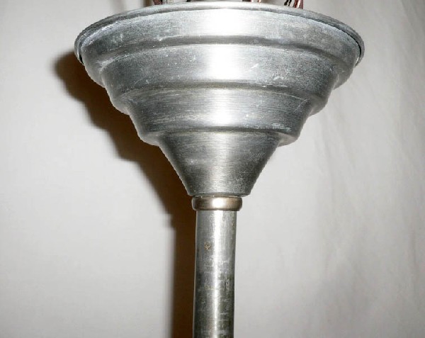 SOLD Superb Antique Art Deco Lantern Style Chandelier-14183