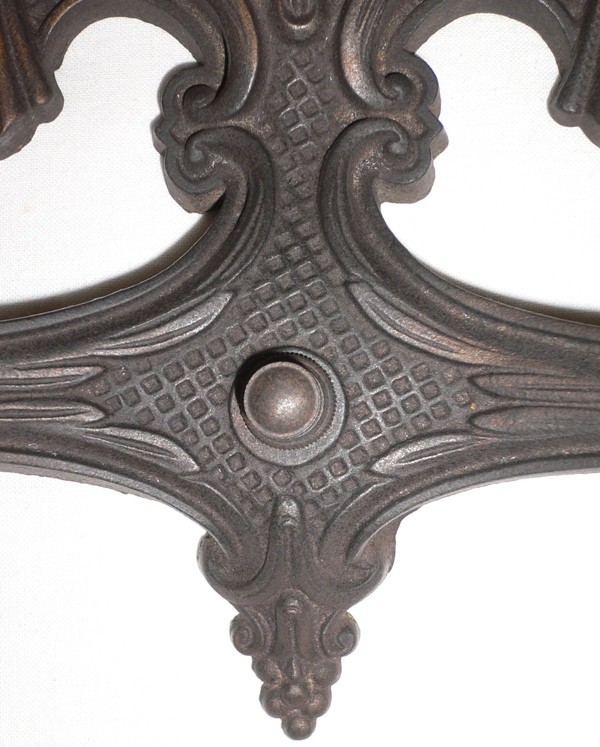 SOLD Four Matching Antique Neoclassical Iron Sconces-14766