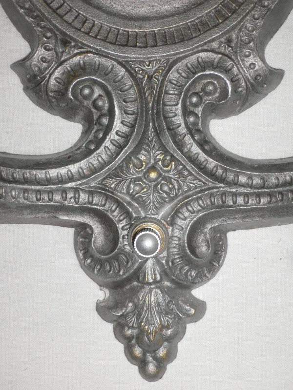 SOLD Four Elegant Antique Neoclassical Double-Arm Sconces-15517