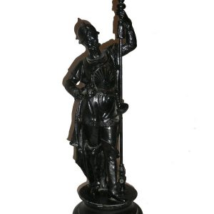 Incredible Antique Figural Gas Light, 1870’s-0