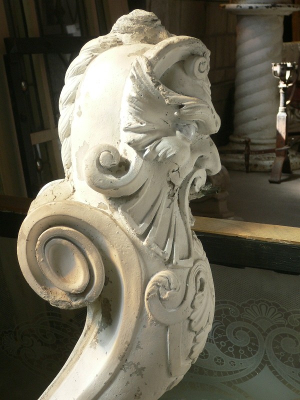 SOLD Amazing Antique Cast Stone Figural Fountain, Early 1900’s-16383