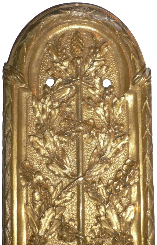 SOLD Spectacular Set of Antique Georgian Gilded Door Plates and Handles, European, 18th or 19th Century-16657