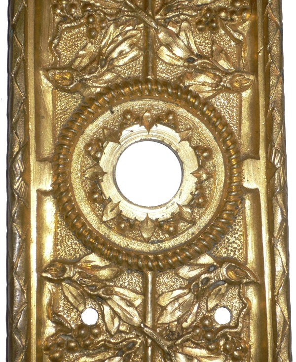 SOLD Spectacular Set of Antique Georgian Gilded Door Plates and Handles, European, 18th or 19th Century-16658