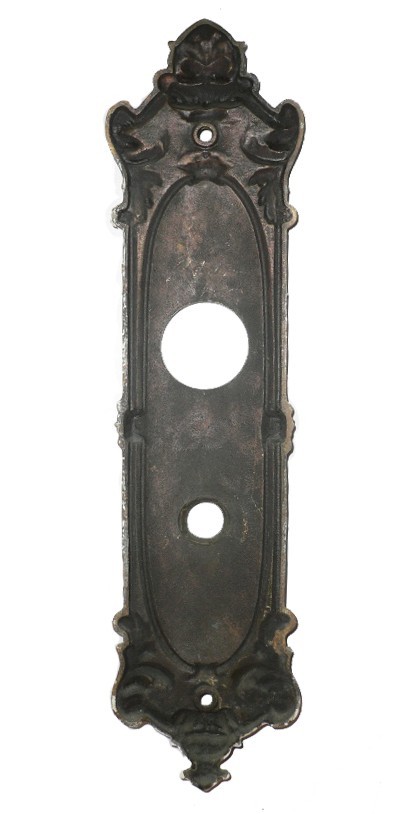 SOLD Wonderful Pair of Antique Georgian Exterior Door Plates, Late 1800’s-16939