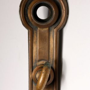 Antique Door Plates with Thumb Turns NDP3-0