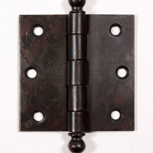 Antique 3.5" Hinges with Ball Finials-0