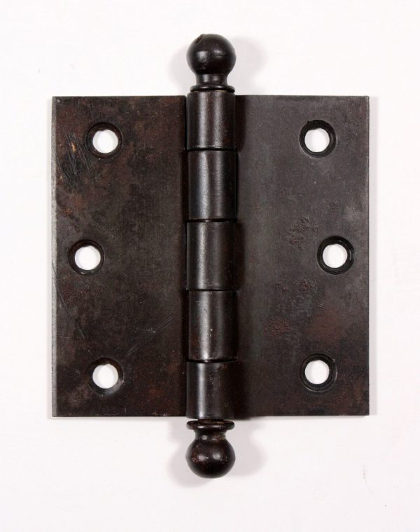 Antique 3.5" Hinges with Ball Finials-0