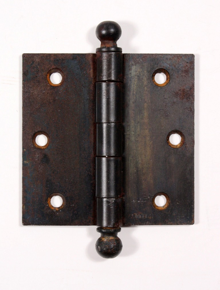 Antique 3.5" Hinges with Ball Finials-20296