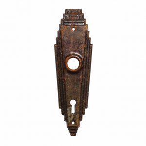 Fabulous Antique Art Deco Doorplates, c. 1920-0