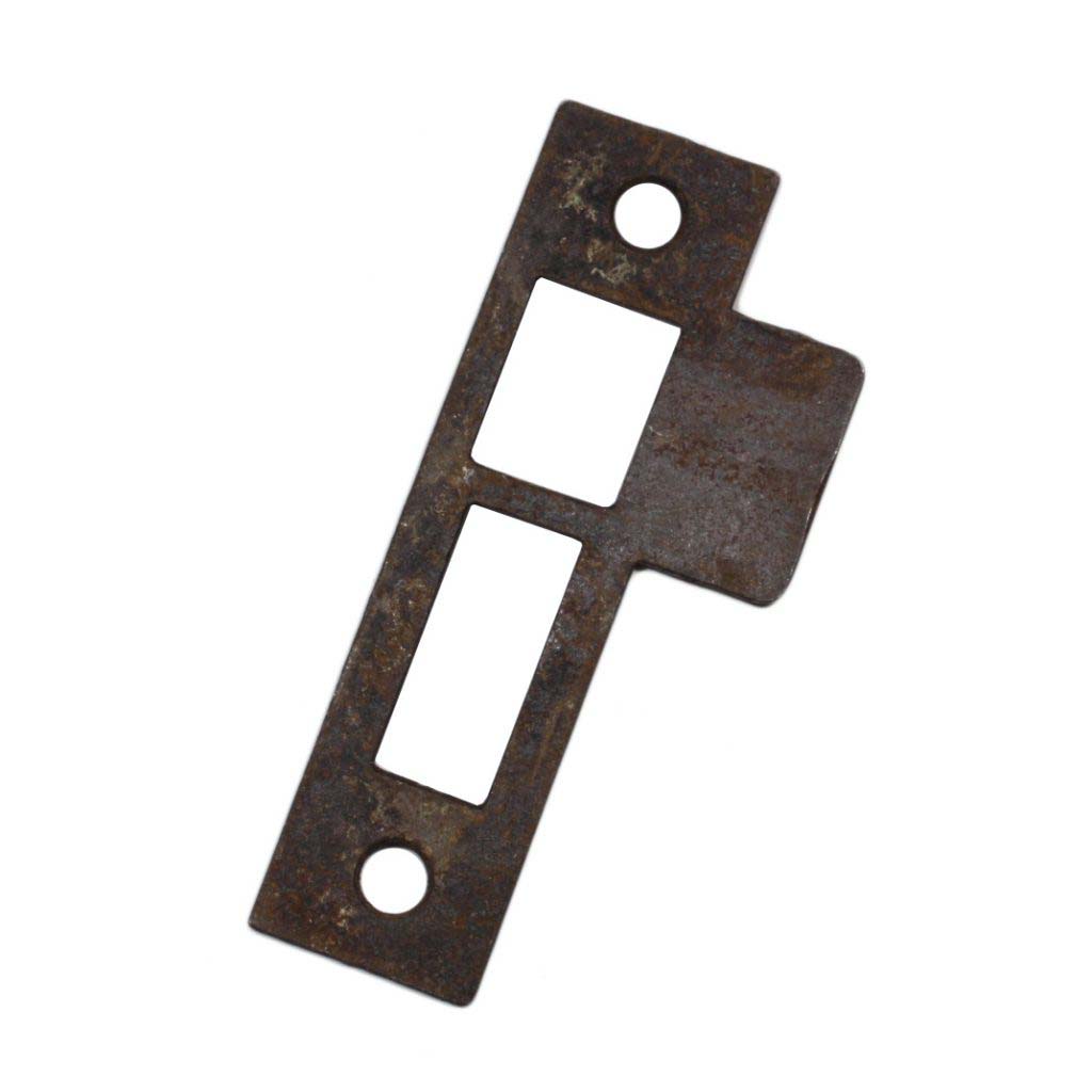Antique Salvaged Strike Plates for Mortise Locks, 1/8” Spacing