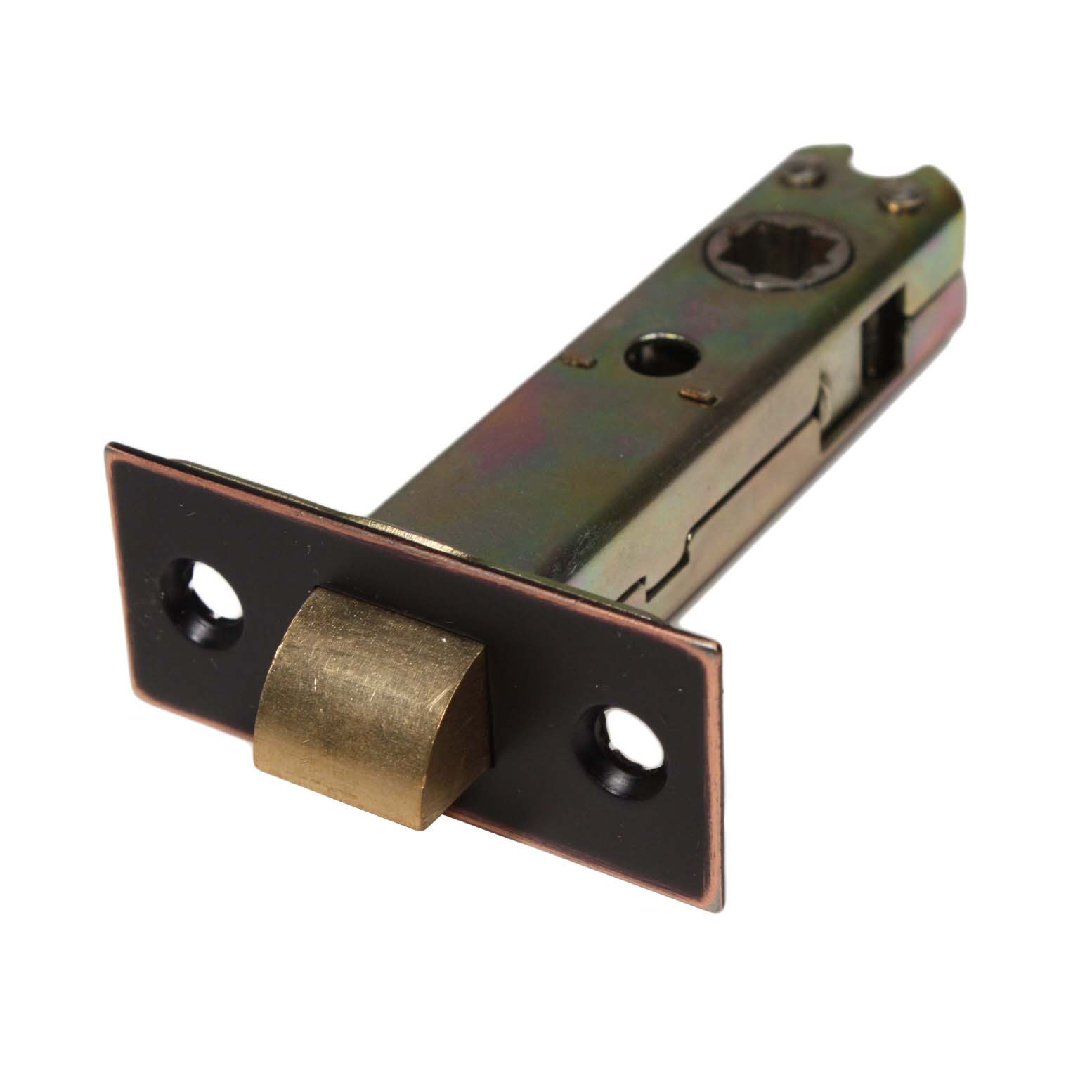 Modern Mortise Latch Set for Antique Knobs, 23/8” Backset, 5/16