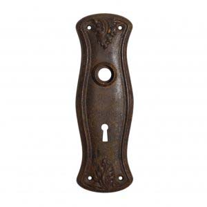 Fabulous Antique Door Backplates with Foliates, c.1900-0