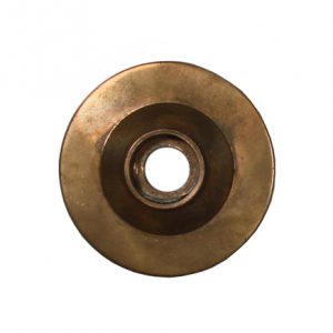 Antique Cast Bronze Doorknob Escutcheons -0