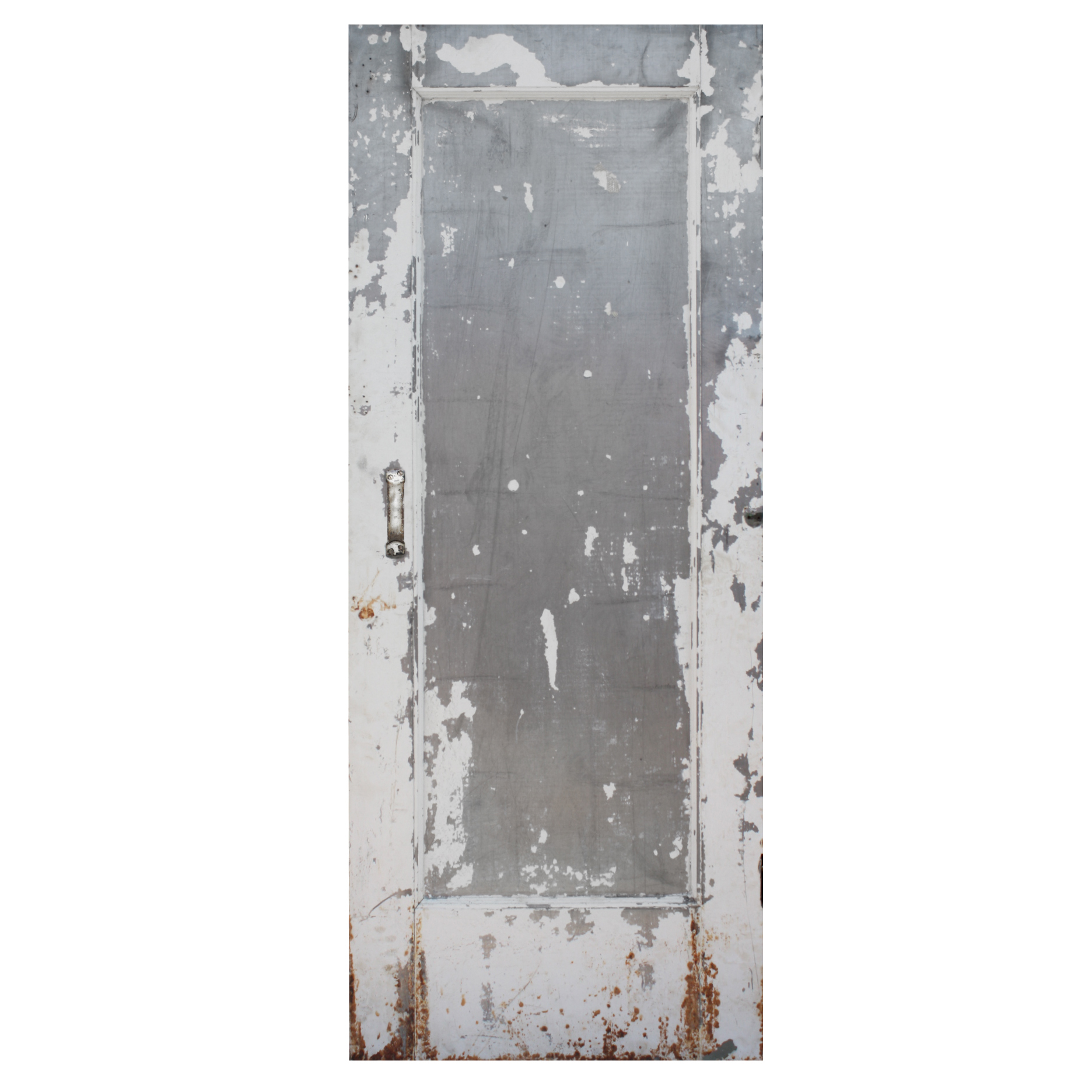 SOLD Salvaged Antique 32" Industrial Fire Door -47974