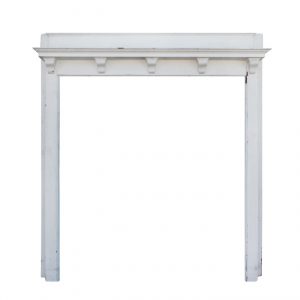 Understated Antique Fireplace Mantel, Robert Mitchell Furniture Co.