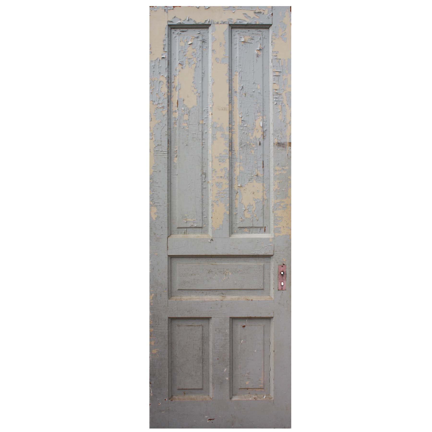 Reclaimed Antique Five-Panel Door front
