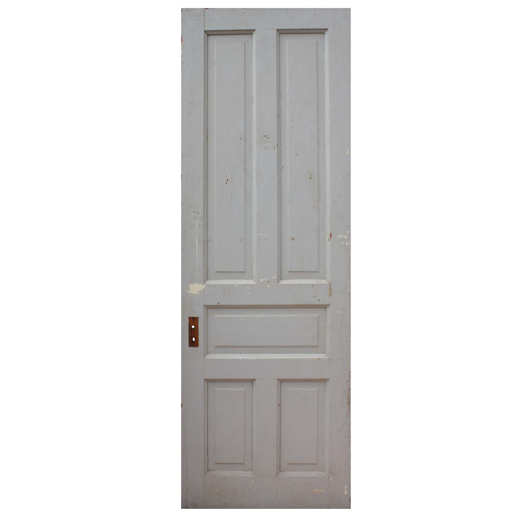 Reclaimed Antique Five-Panel Door back