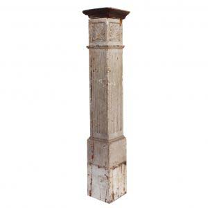 Reclaimed Antique Boxed Newel Post
