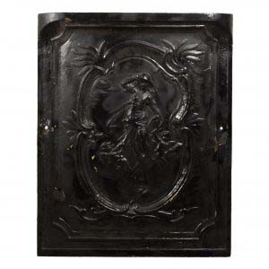Antique Cast Iron Figural Summer Cover