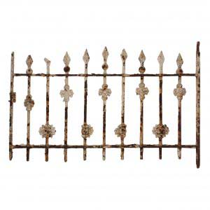 Antique Iron Window Guard, Early 1900s-0