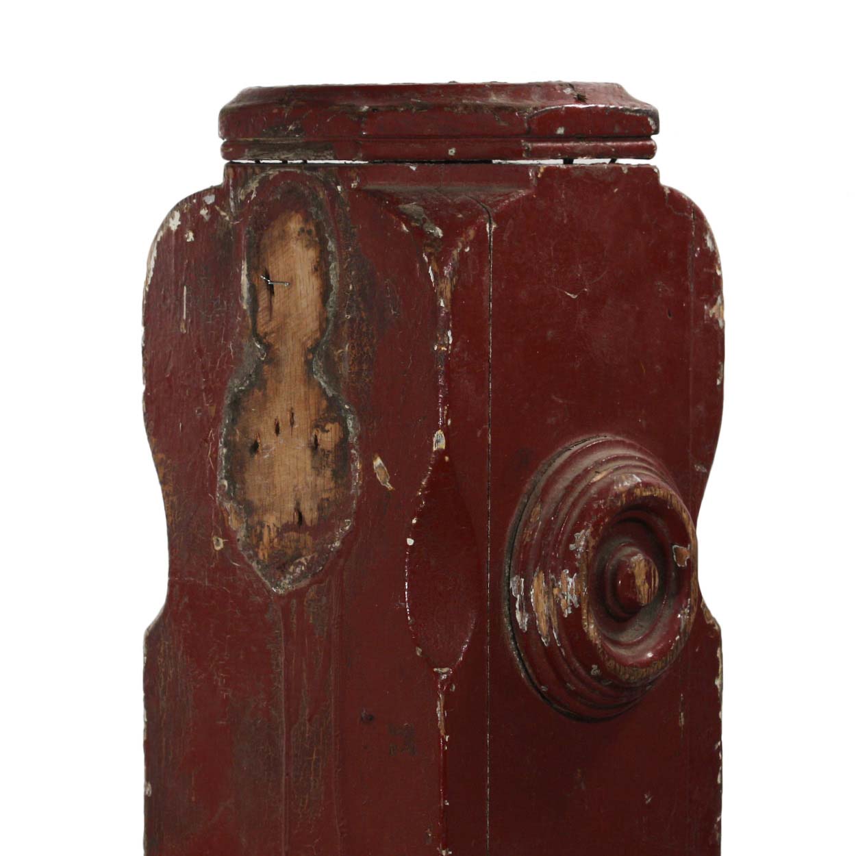 Reclaimed Antique Boxed Newel Post, Late 19th Century-55664
