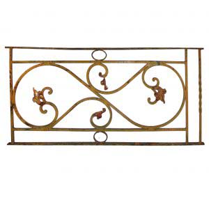 Antique Ironwork Panel with Foliates