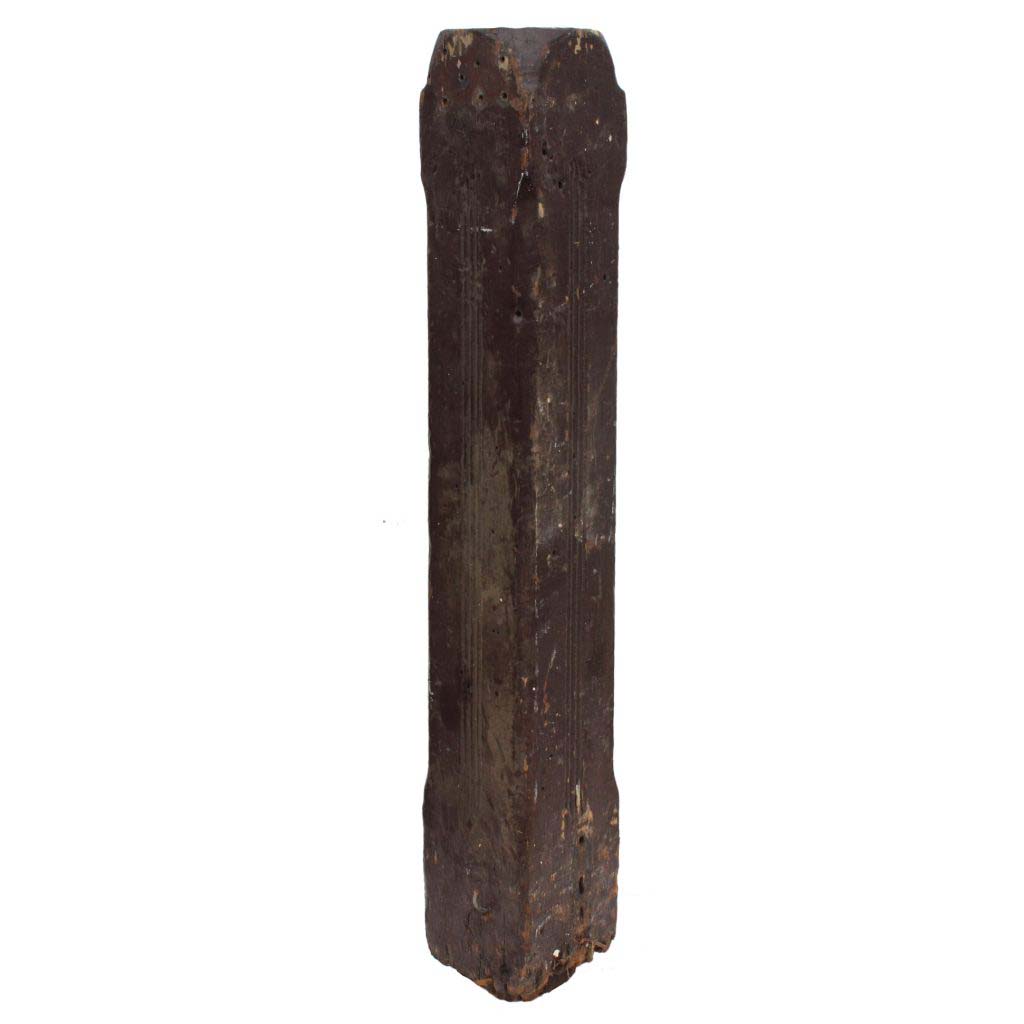 Salvaged Antique Newel Post, 19th Century