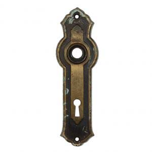 Antique Tudor Doorplates, Early 1900s-0