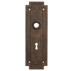 Salvaged Antique Arts & Crafts Doorplates
