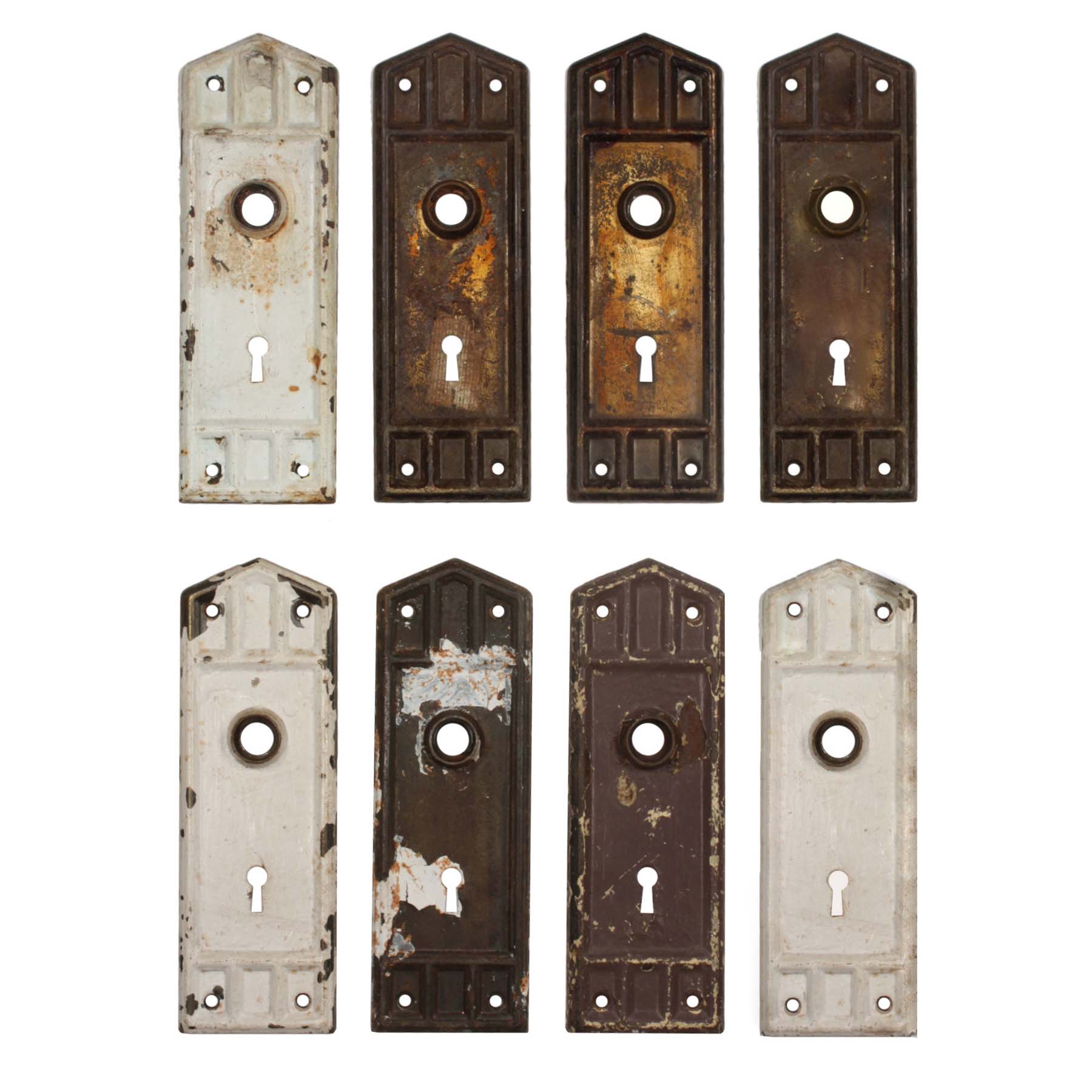 Antique Mission Door Plates, Early 1900’s