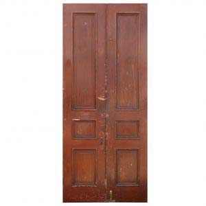 Salvaged Pair of Antique 46″ Double Doors