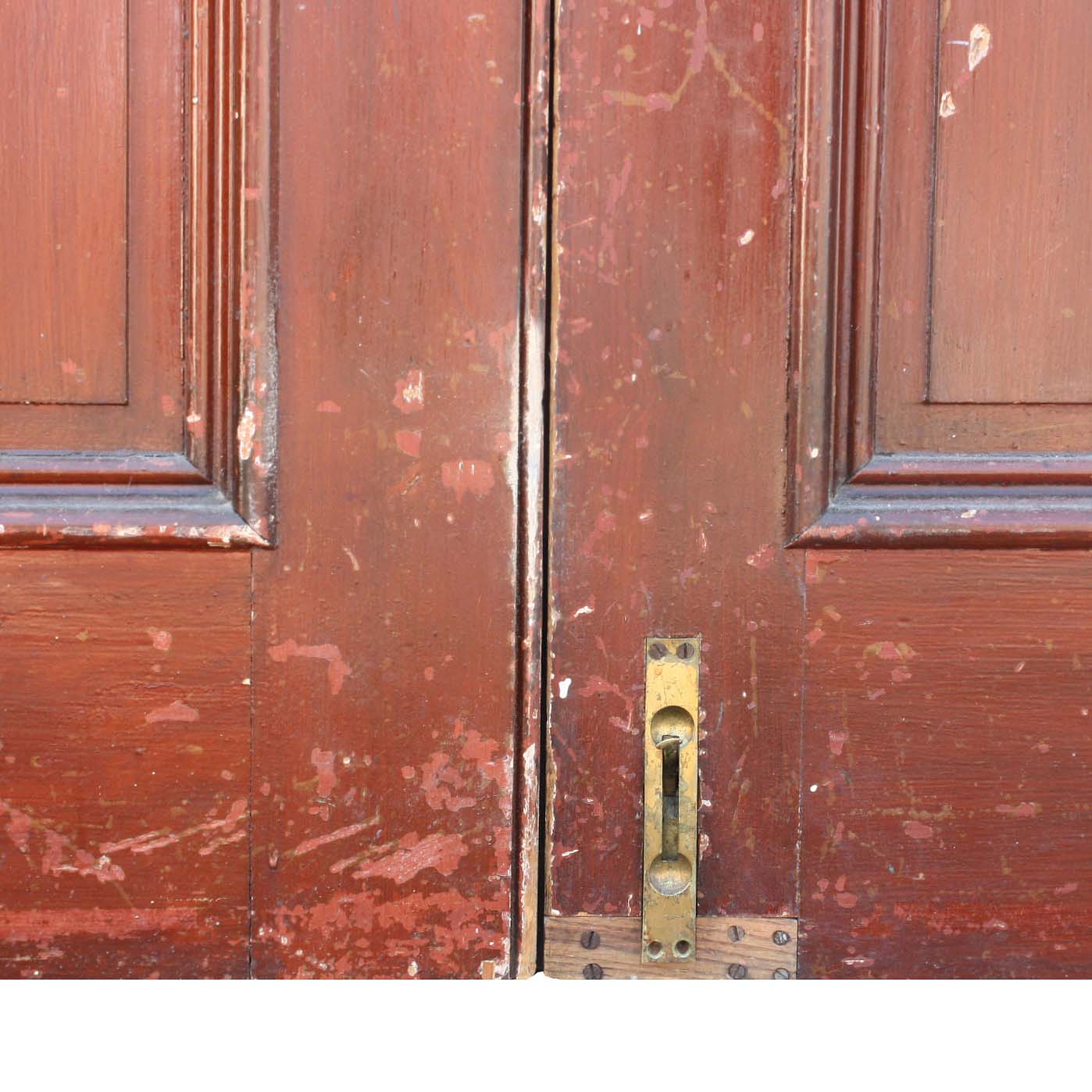 Salvaged Pair of Antique 46" Double Doors-58088