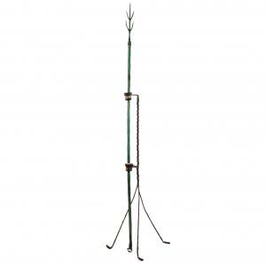 Antique American Lightning Rod, Copper and Iron-0