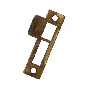 Antique Strike Plates for Mortise Locks, 1/8” Spacing
