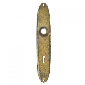 Antique Art Deco Door Plates in Cast Brass, c. 1920-0