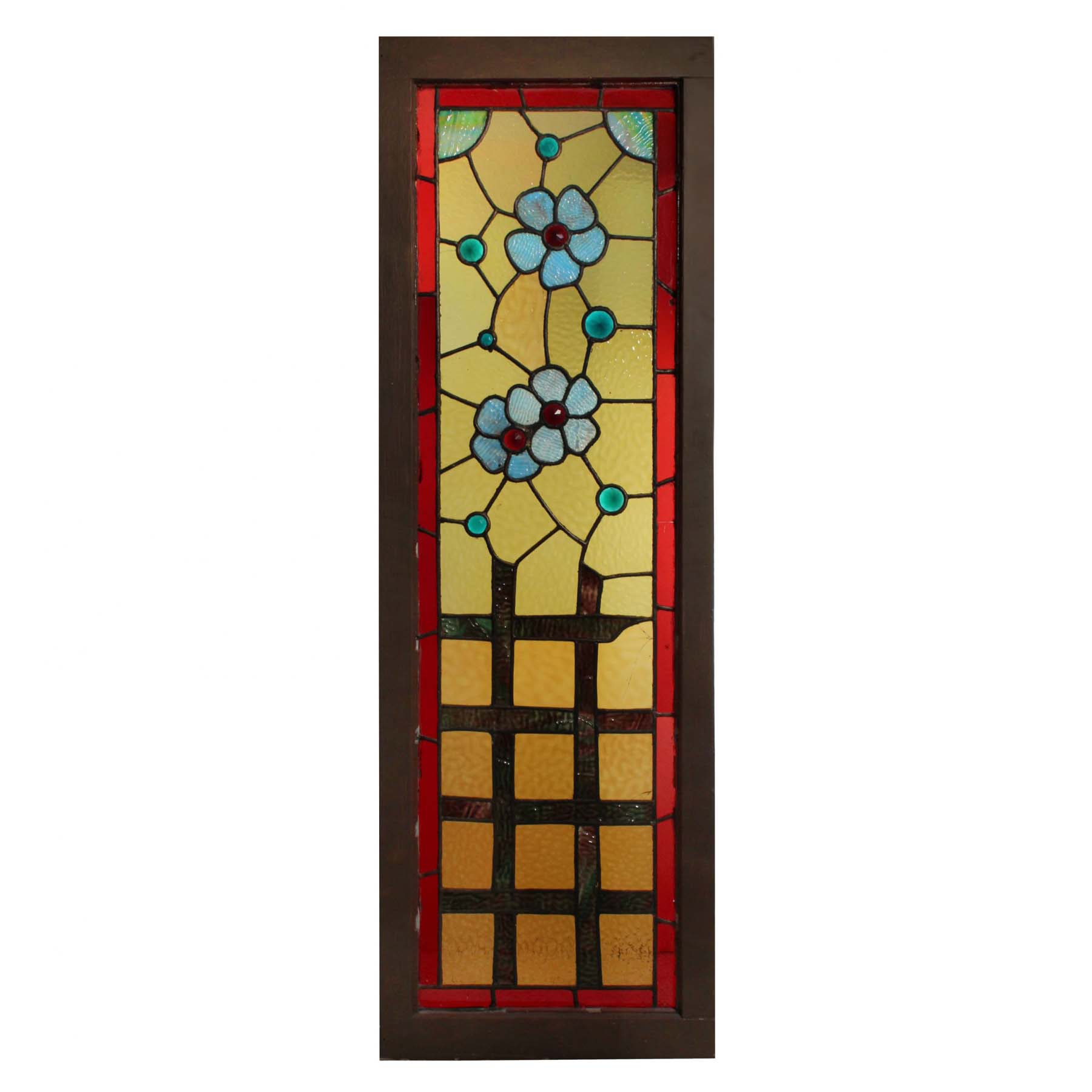 Rare Antique American Stained Glass Windows Early 1900s