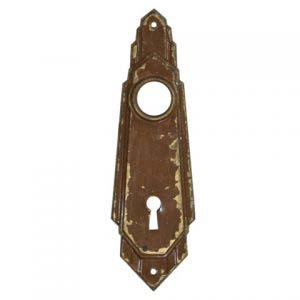 Art Deco Door Plates, Antique Hardware