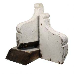 Salvaged Antique Corbels, Late 19th Century-0