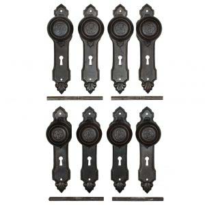 Antique Art Deco Door Hardware Sets, Early 1900s-0