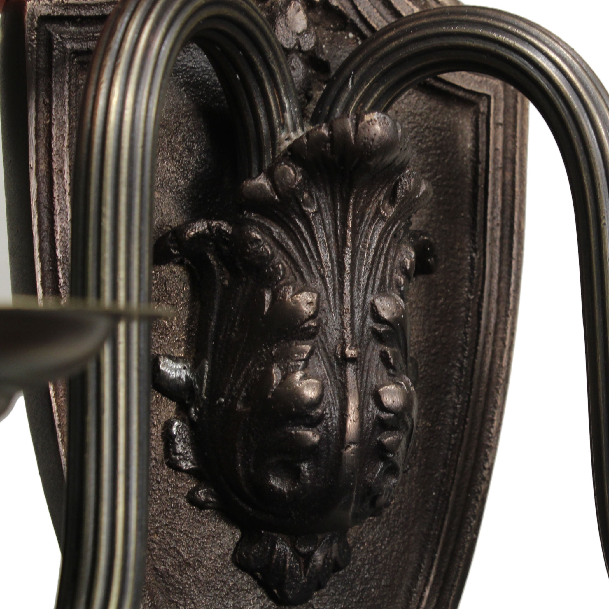 Antique Adam Style Sconces in Darkened Bronze-61947