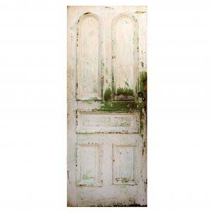 Reclaimed 32" Door with Arched Panels, Late 19th Century-0