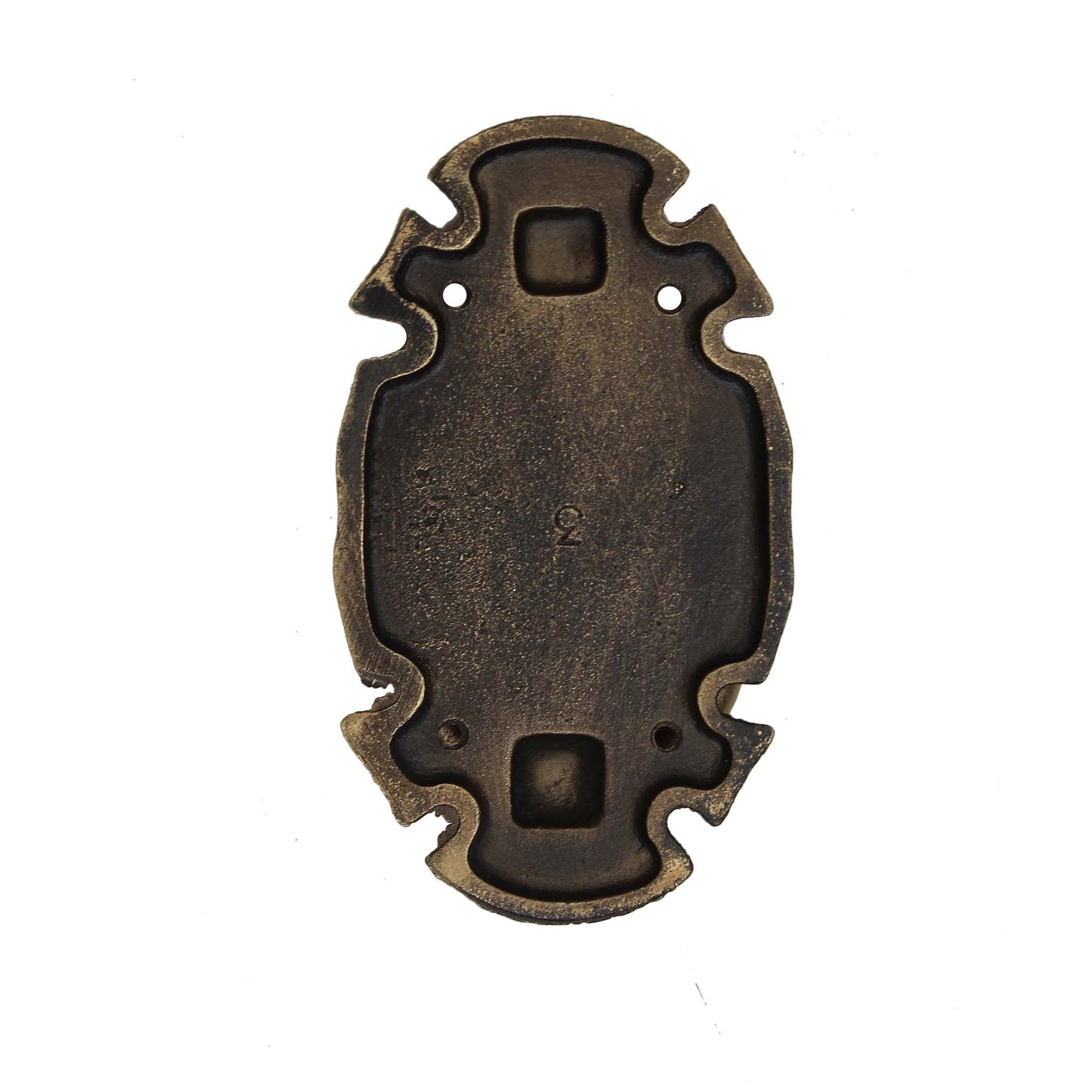 SOLD Antique Hammered Bronze Door Knocker, C. 1930-63685