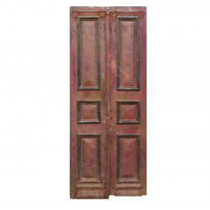 Reclaimed Old Door Pair from France, 19th Century-0