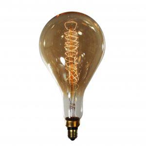 Reproduction Edison Light Bulb, Traditional “Helix” Style-0