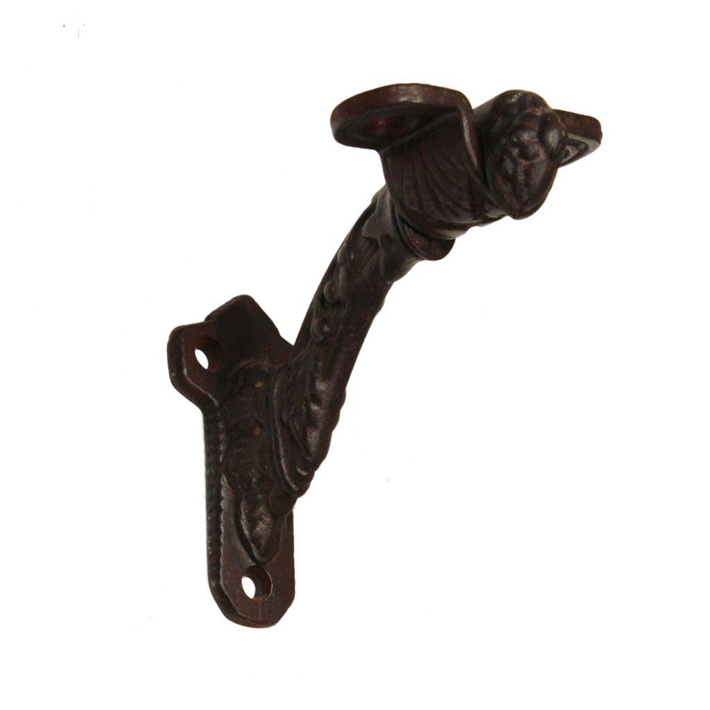 Antique Eastlake Cast Iron Handrail Brackets, Late 1800’s