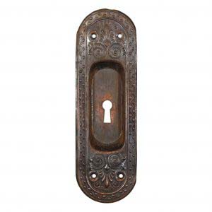 Antique “Ossa” Pocket Door Plates by Russell & Erwin, c. 1909