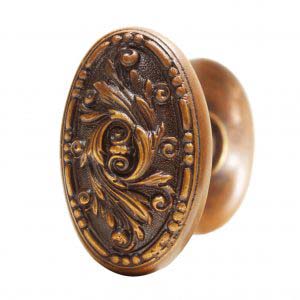 SOLD Antique "Arcadia" Doorknob Set by Barrows-0